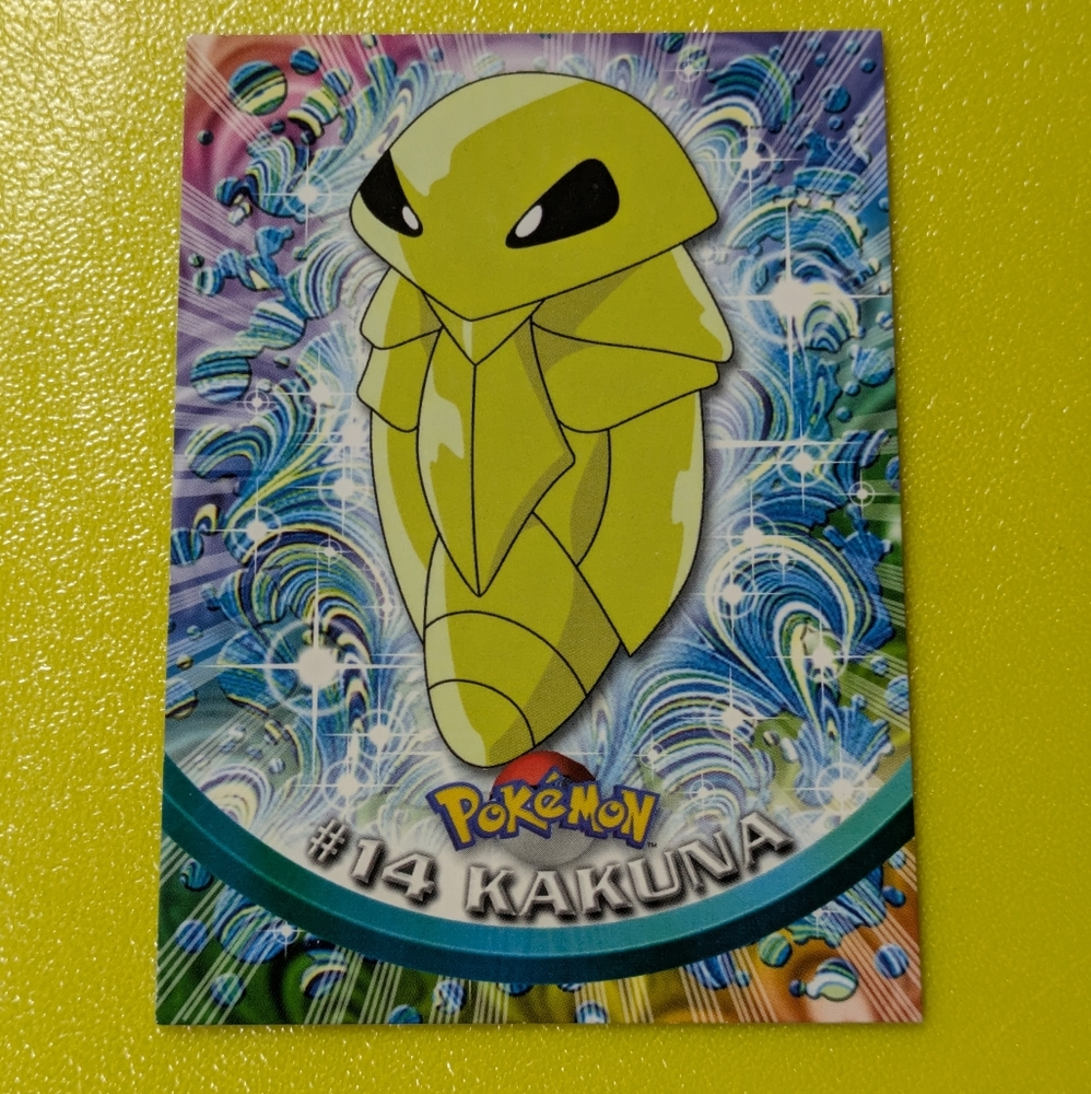 KAKUNA #14 | Vintage Pokemon TV Animation Edition | TOPPS 1999 | GC